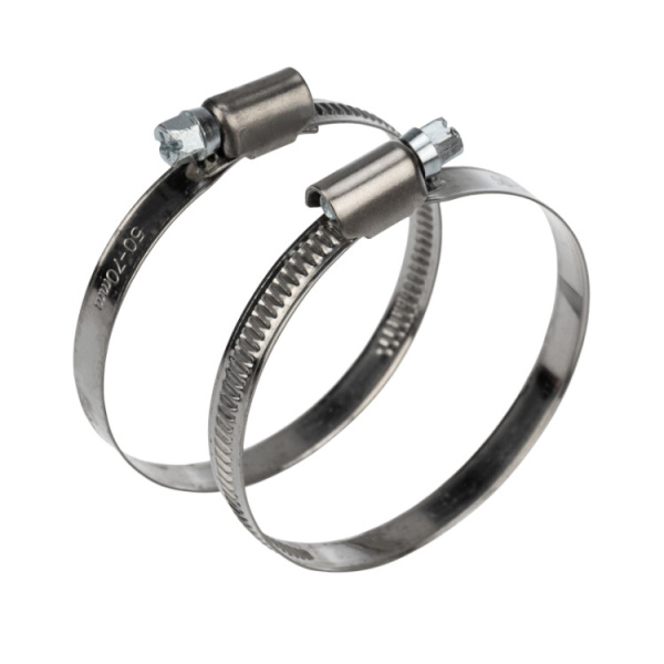 Хомут-стяжка кабельная стальная червячная 50-70 мм, упаковка 25 шт. | 07-0650 | REXANT