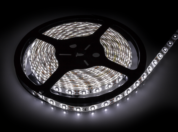 Лента светодиодная LS 35WW-60/65 60LED 4.8Вт/м 12В IP65 теплый белый 3000K | 4690612022536 | IN HOME