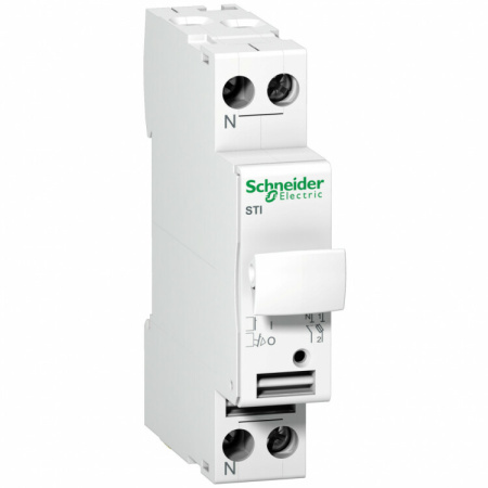 РАЗЪЕД-ЛЬ ПРЕДОХР. STI 1П+Н 10,3X38 500В | A9N15646 | Schneider Electric