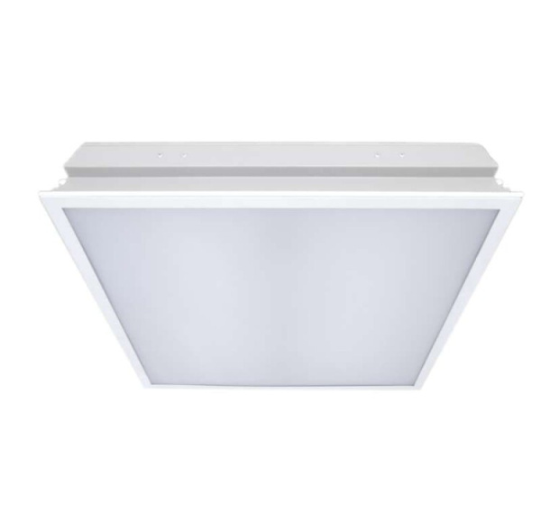 Светильник светодиодный CSVT Operlux - 34/opal-sand 35ВтIP20, 4000К грильято БАП на 1 час VS | ЦБ000007881 | CSVT