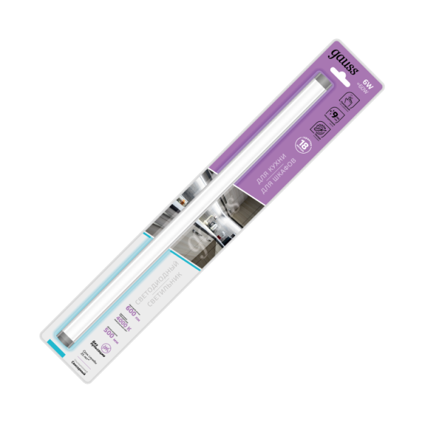 Светильник сенсорный модель F 6W 600lm 4000K 170-260V 500mm TOUCH | 9022531206 | Gauss