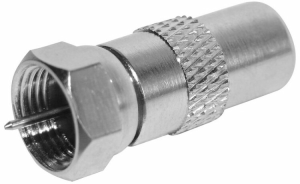 Переход штекер F-штекер TV | 05-4361 | REXANT