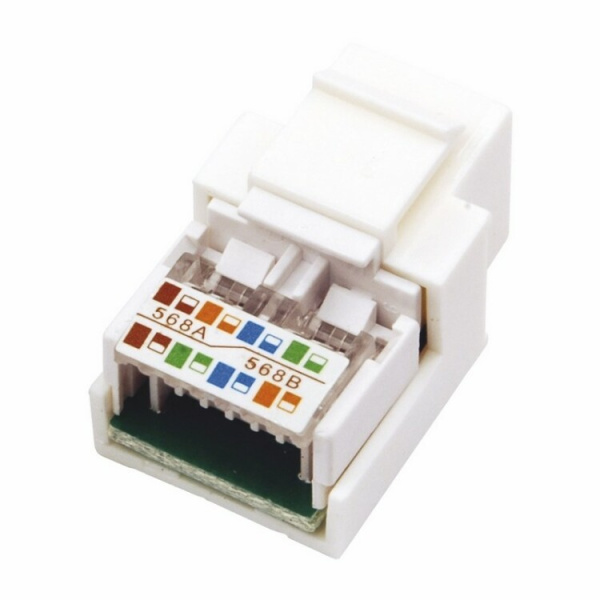 Гнездо вставка RJ-45 (Keystone Jack) CAT5e, ТИП-1 | 03-1011 | REXANT
