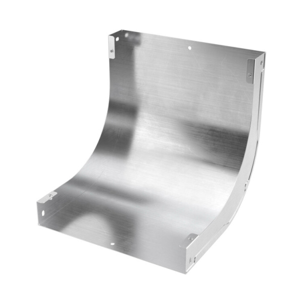 Угол вертикальный внутренний 90 градусов 80х400, 0,8 мм, AISI 304 в комплекте с крепежными элементами и соединительными пластинами,необходимыми для мо