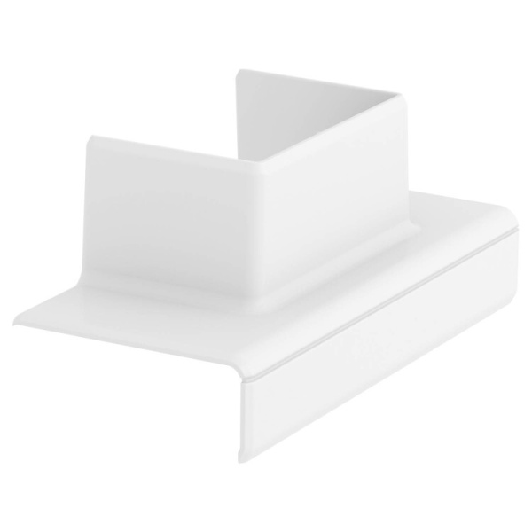 Т-переходник с кабельного канала Rapid 45-2 53x130 мм на канал WDK 40x60 мм (ПВХ,белый) (GK-TA WDK 2RW) | 6113320 | OBO Bettermann