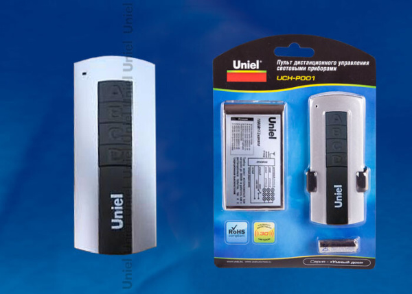 Пульт управления светом. UCH-P001-G3-1000W-30M блистер | 02246 | Uniel