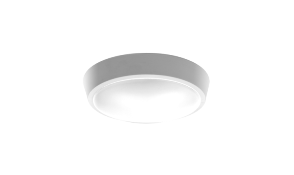 Светильник светодиодный пылевлагозащищенный для ЖКХ ДПБ PBH-PC-OA 12Вт 4000К IP65 белый овал опал (compact) | 1024602A | Jazzway