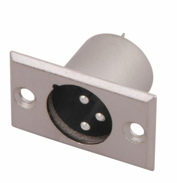 РАЗЪЕМ CANON штекер XLR на корпус (FD-2722) | 14-0532 | REXANT