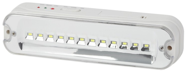Светильник аварийного освещения непостоянный светодиодный DPA-101-1-20 12LED 6ч IP20 NiCD | Б0044401 | ЭРА