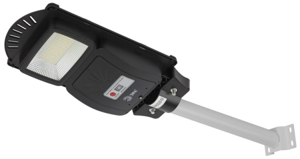 Светильник светодиодный уличный на солн.батарее SMD,с кронштейном,20W, с датч. движ.,ПДУ,400lm, 5000К, IP6 | Б0046798 | ЭРА