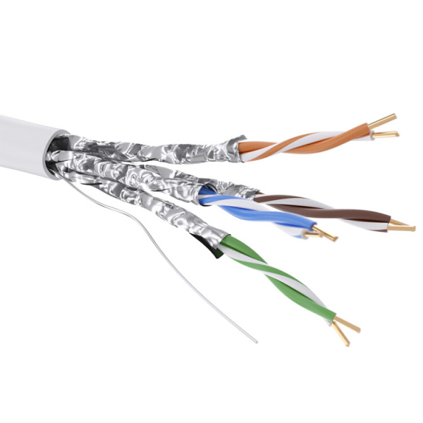 Кабель CAT 6, U/FTP, нг(А)-LSLTx, бухта 305м, белый | RN6UFA03WH | DKC