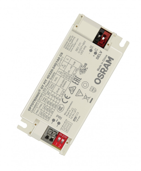 Драйвер для ленты светодиодной OPTOTRONIC FIT OT FIT 40/220-240/1A0 CS VS20 | 4052899617339 | LEDVANCE