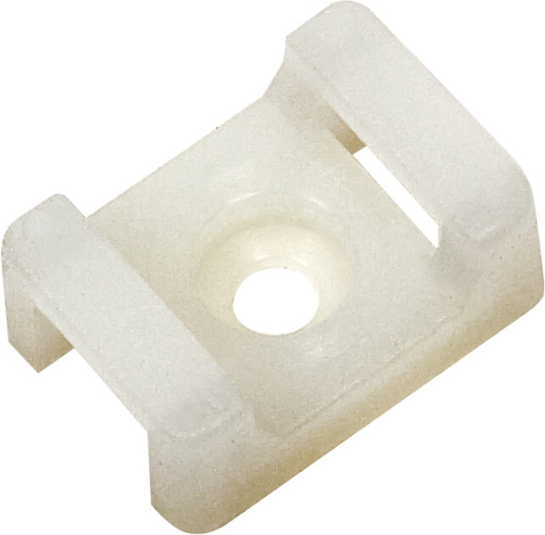 Площадка ПМ 22х16х6мм под винт белая (100шт) | UHP33-22-16-6-100-K01 | IEK