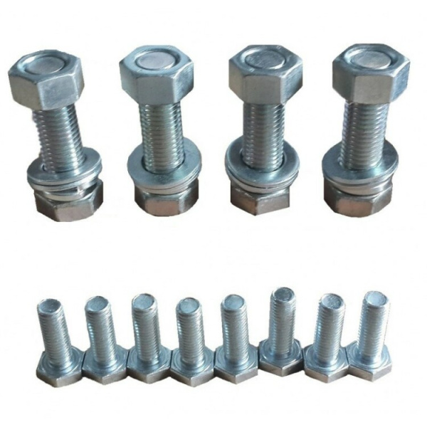 Комплект крепежа для ОГК/ОКК-3/4/5/6/7 (Болт М20х75 4шт., гайка М20 4шт., шайба Ф20 4шт., гровер С20 4шт.) | В00004481 | Пересвет