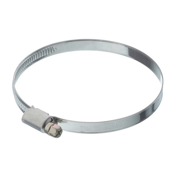 Хомут обжимной цинк 70х90 (2шт) - хомут | 136947 | Tech-KREP