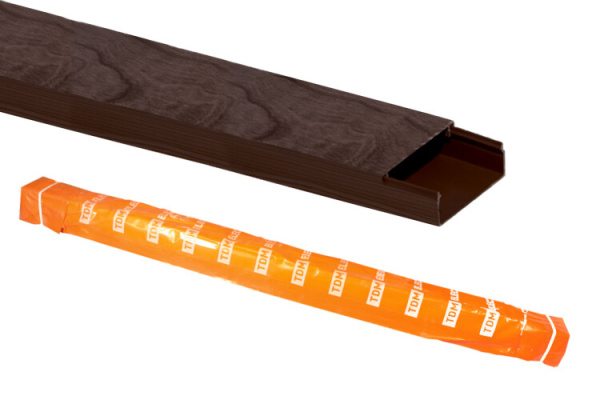 Кабель-канал 40х16 (50м) "ЭКО" 3D (бук) | SQ0402-0407 | TDM