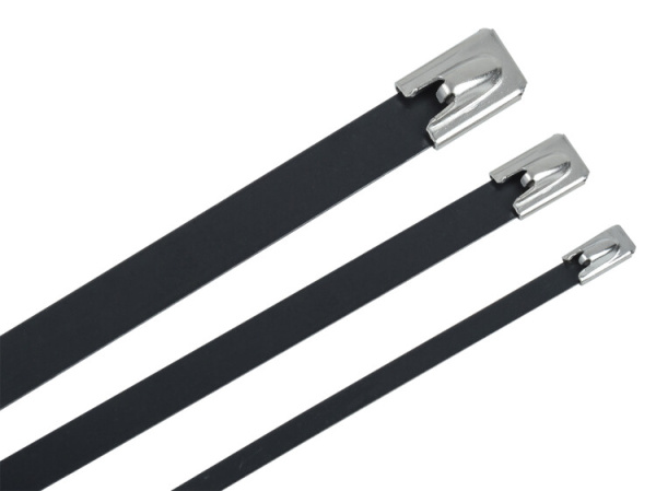 Хомут стальной ХСт 4,6х600мм с пол. покр. (100шт/упак) | UHS11-D046-600-100 | IEK