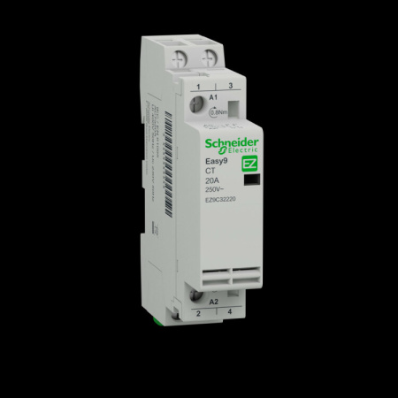 МОД. КОНТ. CT 20A 2НО 230/250В АС 50ГЦ | EZ9C32220 | Schneider Electric