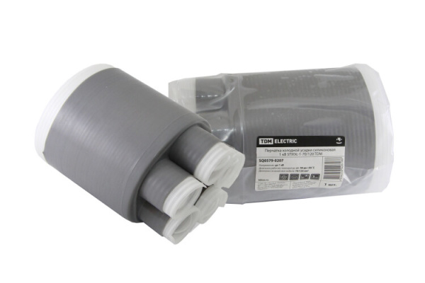 Перчатка холодной усадки силиконовая 1 кВ 5ПХУс-1-70/120 | SQ0579-0207 | TDM