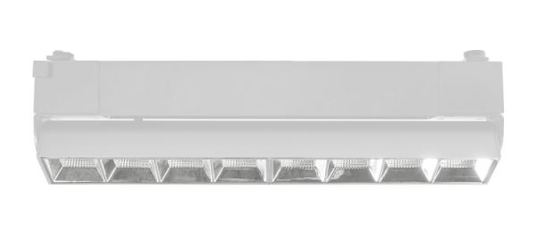 Светильник светодиодный трековый однофазный PTR 2120R 20w 4000K 60° WH (белый) 270мм IP40 | .5031586 | Jazzway