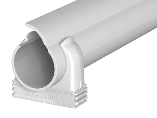 Труба пластиковая QuickPipe M32 (в комплекте с крепежом) (2954 M32 LGR) | 2154544 | OBO Bettermann