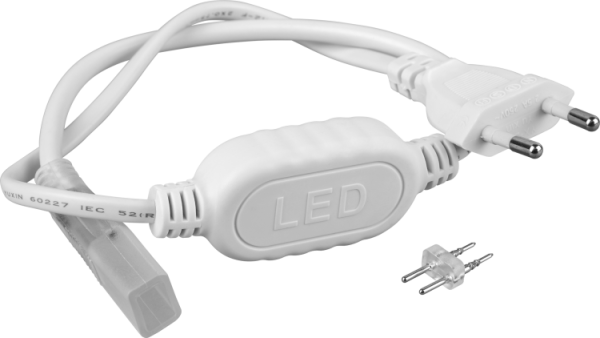 Драйвер для светодиодных лент LED NLS-power cord-3528-220V недиммируемый 240Вт 220В IP65 | 71781 | Navigator