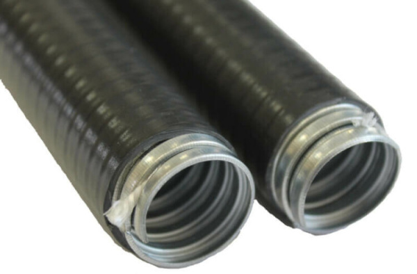 Металлорукав в пвх изоляции МПГ нг 38 (20 м/уп.) черный | zeta42815 | ЗЭТАРУС