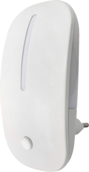 Ночник светодиодный NLE 05-MW белый с выключателем 230В | 4690612028828 | IN HOME