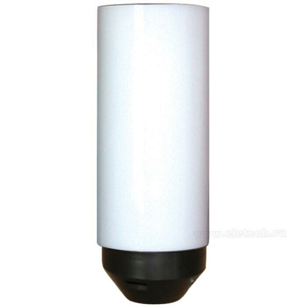 Светильник пылевлагозащищенный для ЖКХ "Цилиндр 2" НТУ 06-60-02 опал матовый IP44 /корпус черный ф48-50 | 1030480122 | Элетех