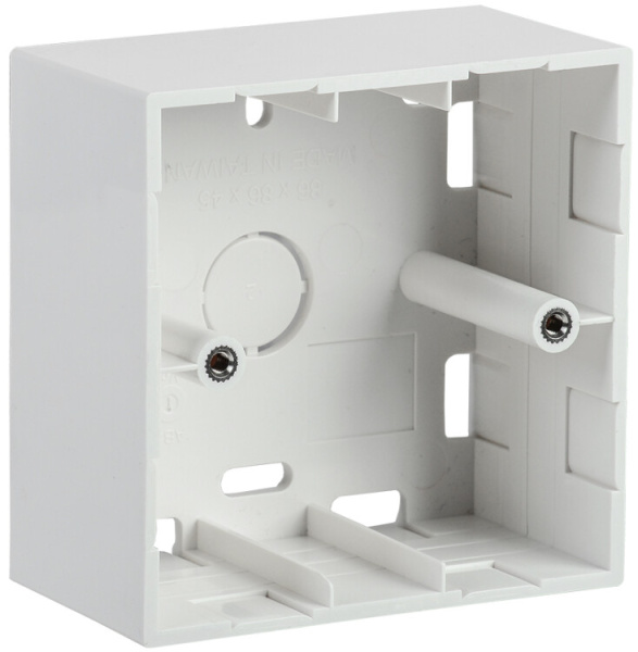 Коробка для мультимедиа и оптической розетки настенная | CS2-FMBB-02 | ITK