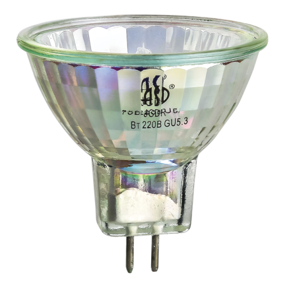 Лампа галогенная JCDR 50Вт 230В GU5.3 900Лм | 4607177993256 | ASD