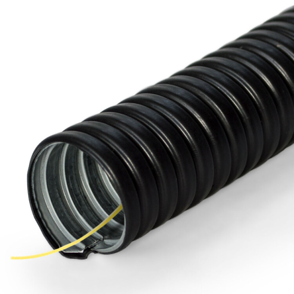 Металлорукав в ПВХ оболочке Р3-ЦП-НГ-18 с/з (50м/уп) | PR04.0116 | Промрукав