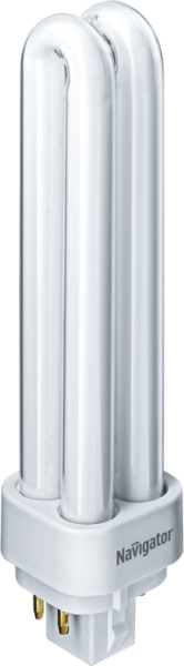 Лампа энергосберегающая КЛЛ 18Вт G24q-2 840 U-образная NCL-PD-18-840 | 94093 | Navigator