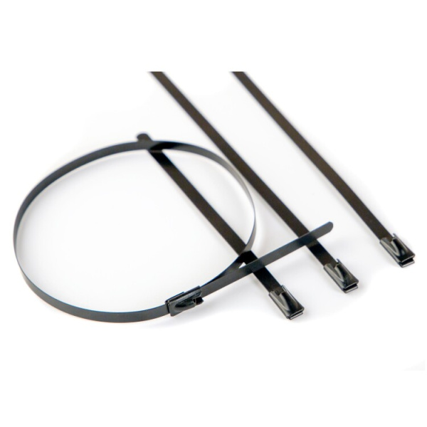 Хомут 12x1150. Сталь ANSI 304. С EP покрытием | 3012115EP | DKC