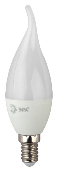 Лампа светодиодная LED BXS-8W-827-E14 R (диод, свеча на ветру, 8Вт, тепл, E14) | Б0051853 | ЭРА