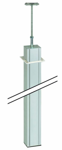 Simon Connect Колонна 1-сторонняя под модуль К45, 3 м, упор в потолок до 0,5 м, алюминий | ALK1100-8 | Simon