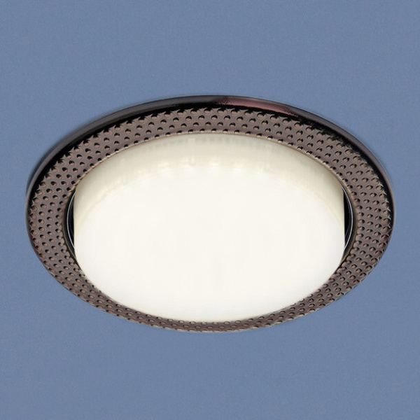 Светильник точечный встраиваемый 1066 GX53 SB бронза | a034589 | Elektrostandard