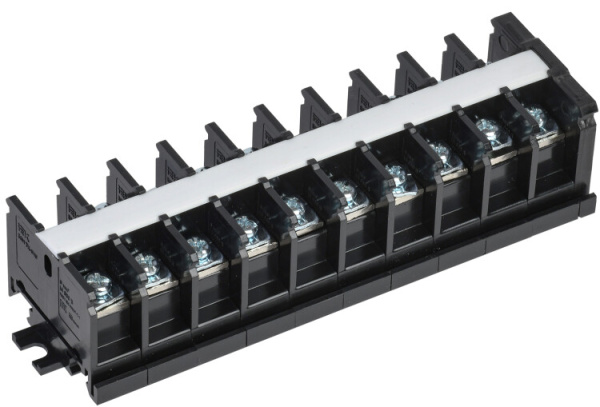 Блок зажимов БЗН TK-040 6 мм2 40А на DIN-рейку 10 пар | YZN43-10-006-K02 | IEK