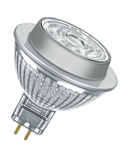 Лампа светодиодная напряжение 12В PARATHOM MR16 50 non-dim 36° 7 2W/840 GU5.3 | 4052899957824 | Osram