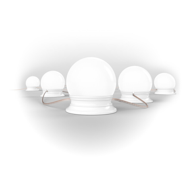 Гримерная подсветка CL-02-8W-3000K-6500К (40/240) | Б0047627 | ЭРА