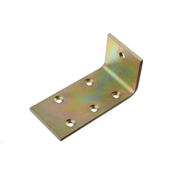 Уголок балочный 100х50х50x3, оцинкованный желтый - накл. | 141935 | Tech-KREP