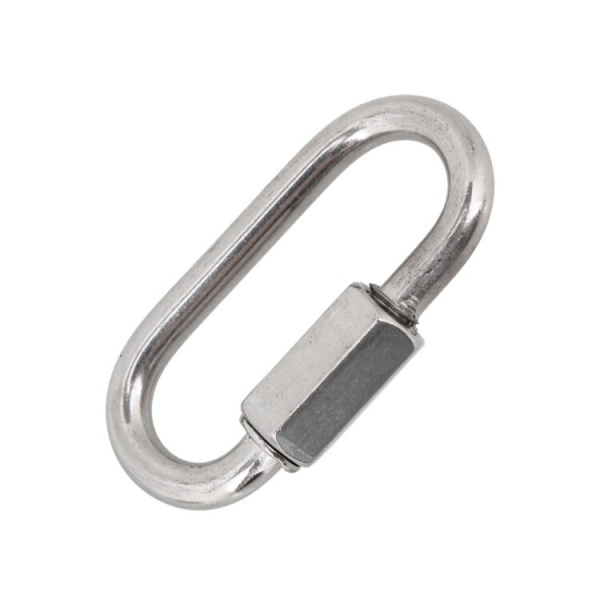 Карабин винтовой D6мм нерж.ст. А2 (1шт) - пакет | 141789 | Tech-KREP