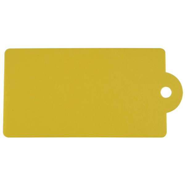 Бирка маркировочная 160 x 80 x 0,6 мм (упак.100шт) | 262189 | Haupa