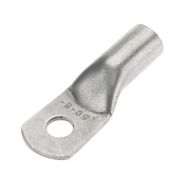 Наконечник медный луженый ТМЛ-Р 50–8 (50кв.мм - D8мм) (в упак. 50 шт.) | 07-5322-6 | REXANT