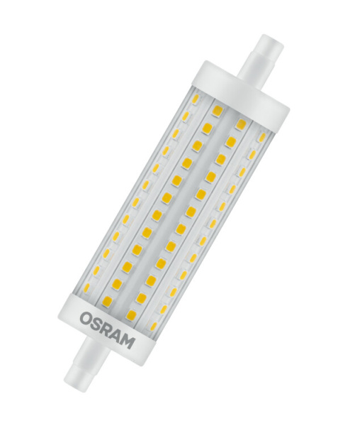 Лампа светодиодная PARATHOM LINE 118 CL 100 non-dim 12, 5W/827 R7S | 4058075812116 | Osram
