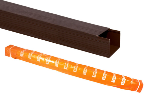 Кабель-канал 100х60 (12м) "ЭКО" 3D (бук) | SQ0402-0410 | TDM