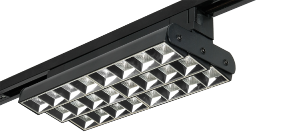 Светильник светодиодный трековый PTR 2260R 3S 60w 3000K 60°BL (чёрный) 280mm IP40 | .5039476 | Jazzway