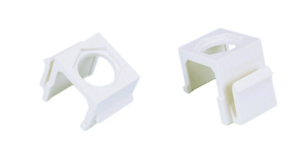 KJ1-COAX-WH Вставка формата Keystone Jack для коаксиальных разъемов, ROHS, белая | 246965 | Hyperline