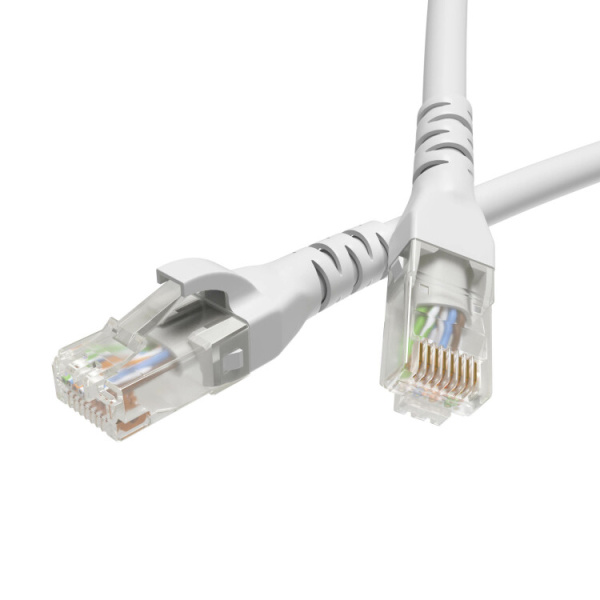 Патч-корд неэкранированный CAT6 U/UTP 4х2, LSZH, белый, 10.0м | RN6UU4500WH | DKC