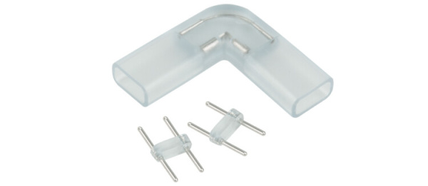 Переходник для ленты 220V 5050 угловой (10pkt) | a035331 | Elektrostandard